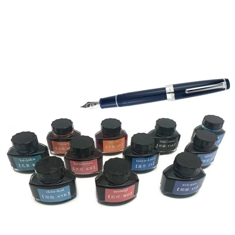 30ml Стеклянная бутылка Чернила для ручки-автомата