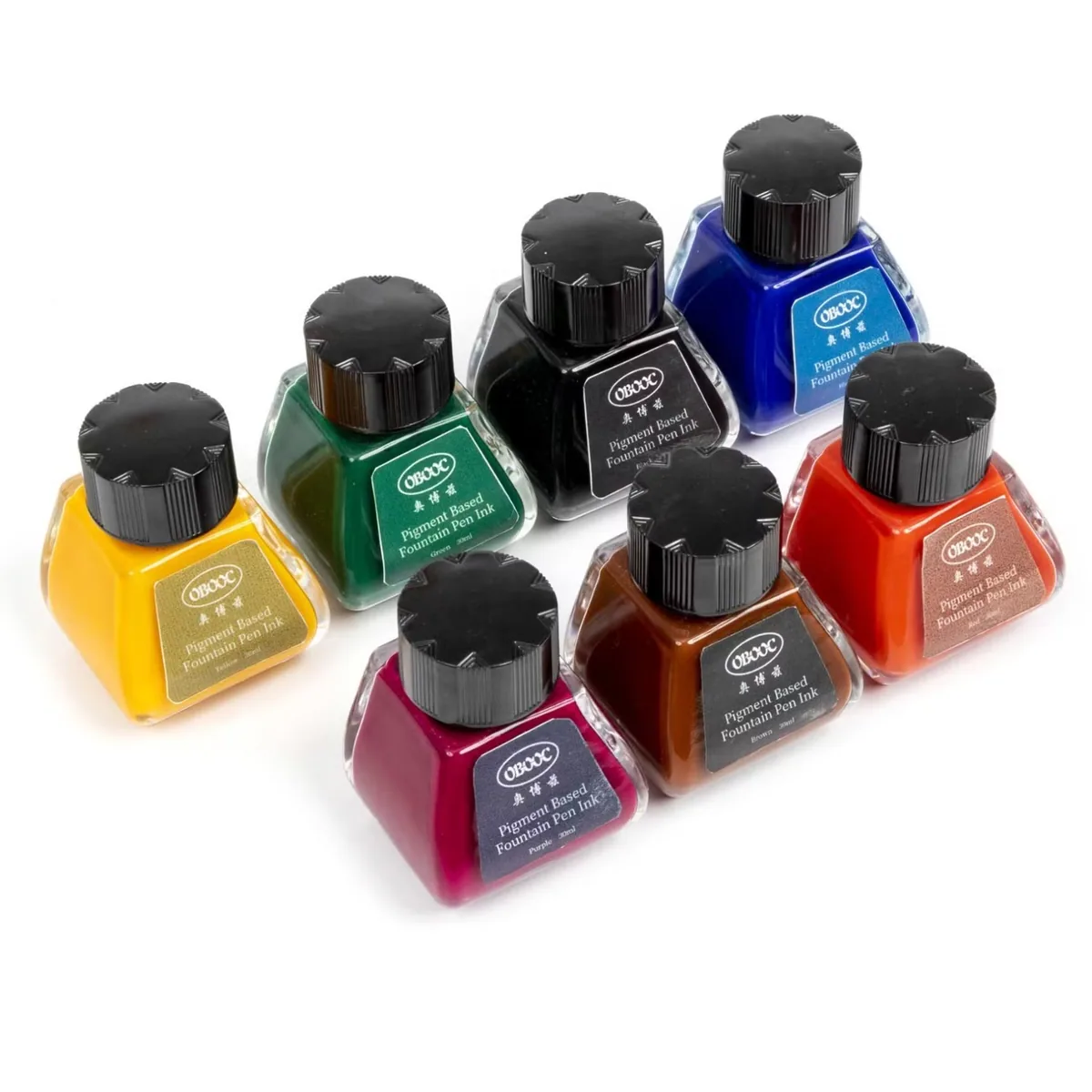 Промоционная стеклянная бутылка 30ml чернила для перьевой ручки для заправки