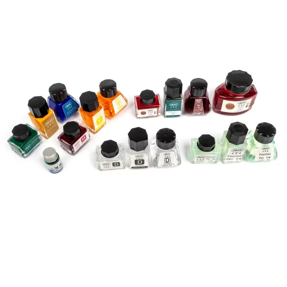 7ml/18ml/30ml Чернильница в стеклянной бутылке для ручки-автомата
