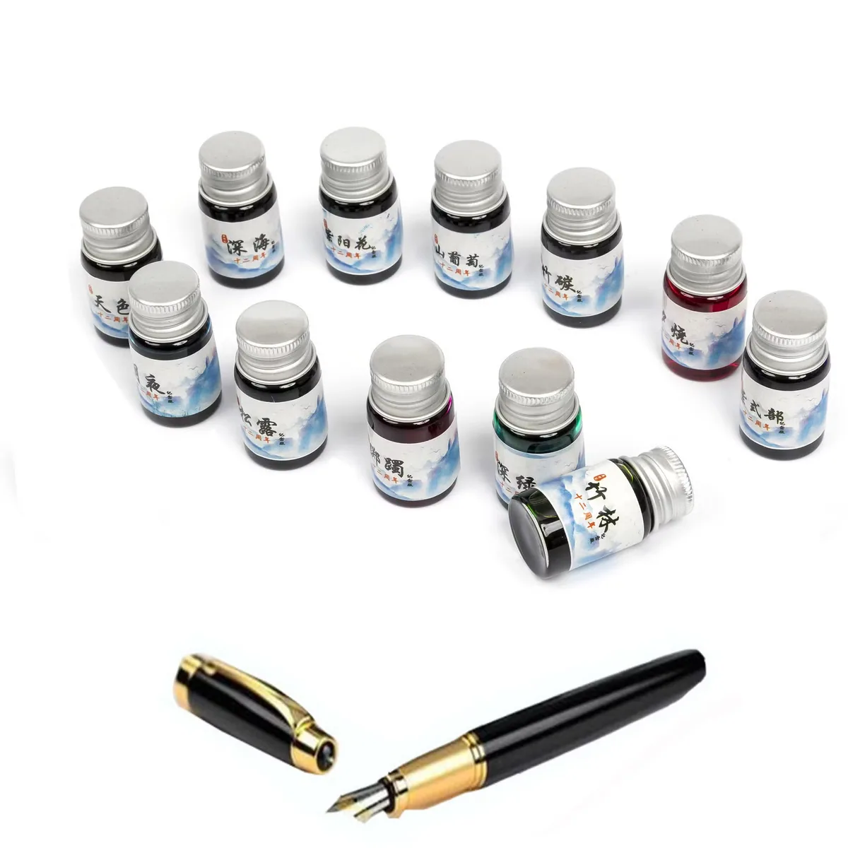 30ml Черные чернила для фонтанных ручек для студентов