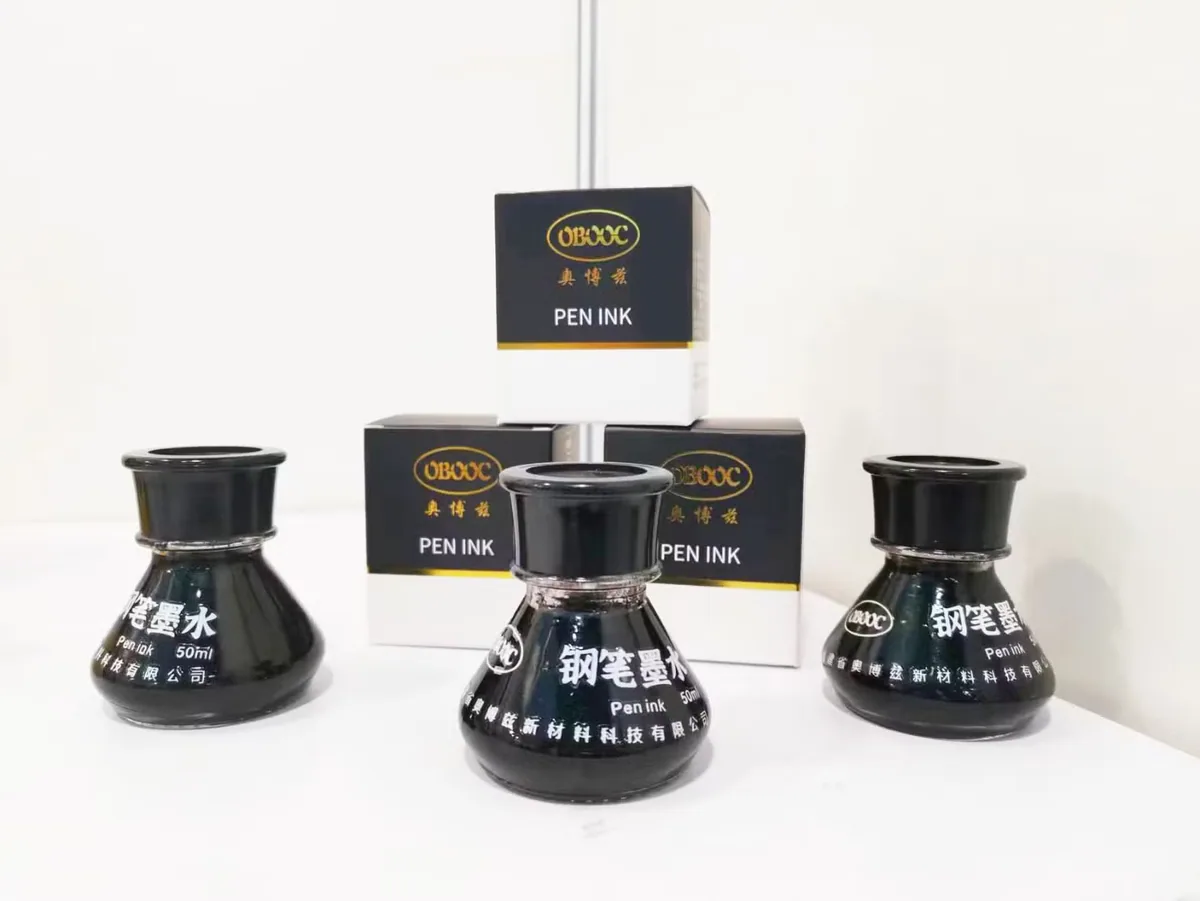 50ml Стеклянная бутылка пигментных чернил для ручки