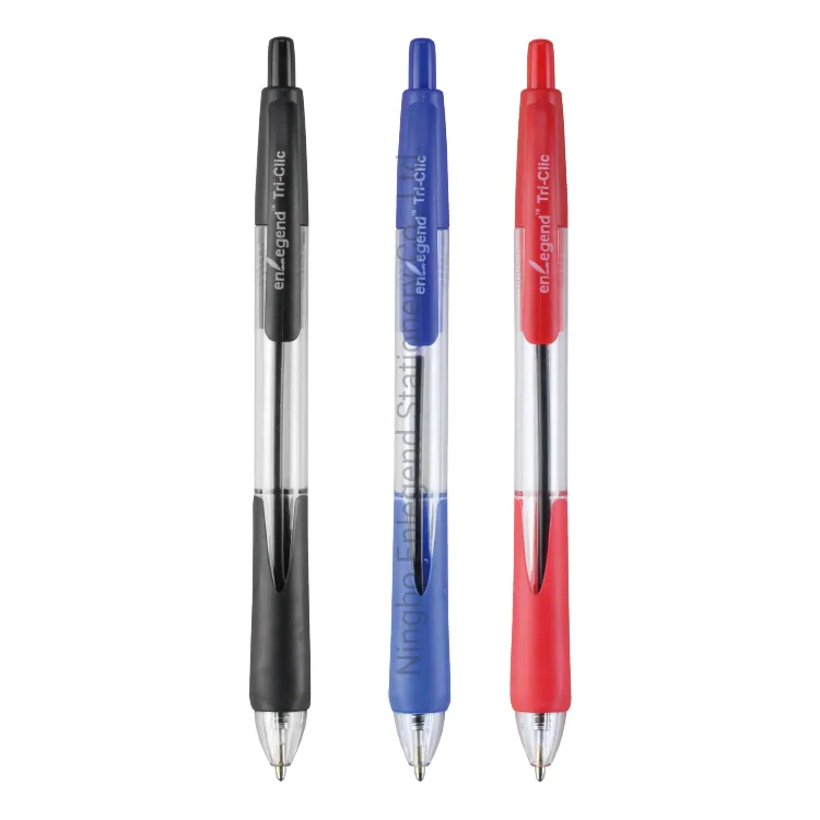 PB9205 Ручка шариковая Tri Clic с резиновым gripом