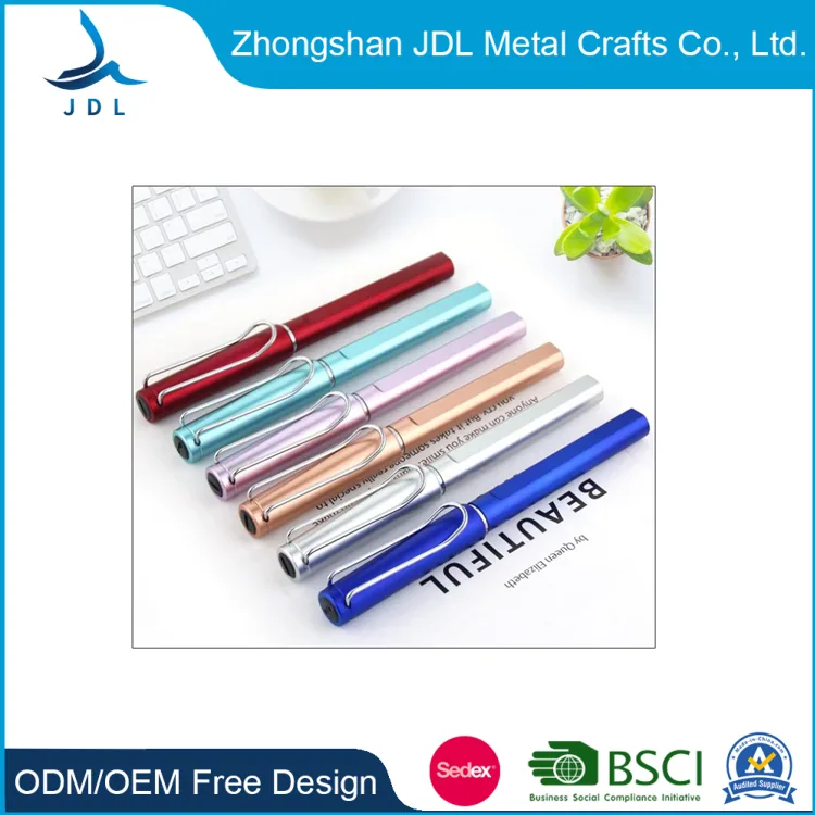 Laser Light уникальные подарки Новый Highligher Crayon Rolker Bsll Parker Ручной металлический шариковый наконечник Пользовательский шариковый наконечник
