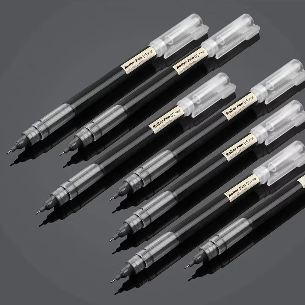 Ручка с жидкими чернилами 0.5mm с игольчатым наконечником для школы и офиса