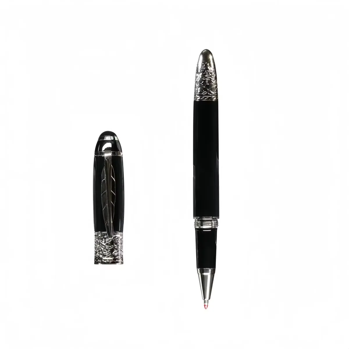 Персонализированное перо Deluxe Rickerball из металла Classic Gift Pen