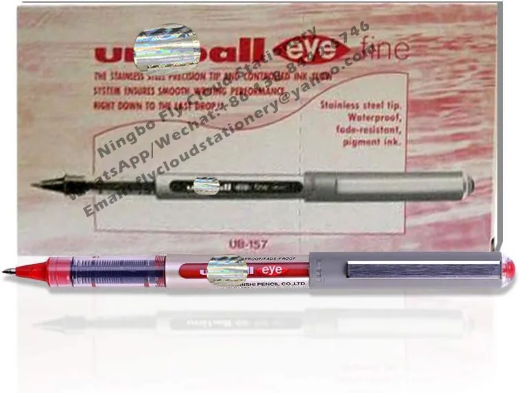 Глаза Uni-Ball Ub-157 тонкой ручкой Rollerball жидких чернил
