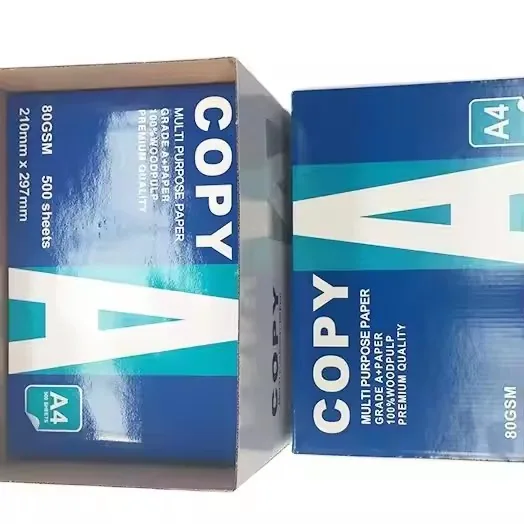 Офисная A4 Копировальная бумага 70g 80g 500sheets/Pack Печатная бумага