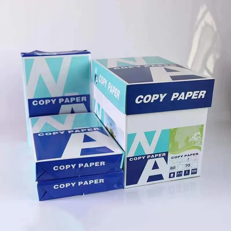Export Grade A4 Copy Paper 75GSM Anti Jam Paper for Laser Inkjet Printer