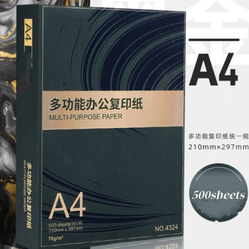 Бульк Белизна A4 80GSM Офисная струйная лазерная бумага формата Legal Яркость Копировальная Копировальная бумага