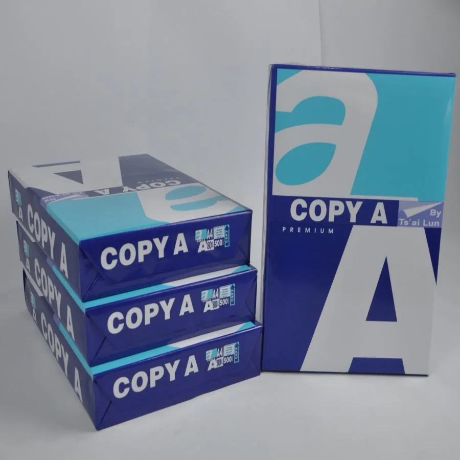 Фабрика 80GSM 75GSM 70GSM A4 Размер Фотокопия Печать Бумага Копировальная Копия 500 Листов Принтер Копир Использование Оптовая продажа