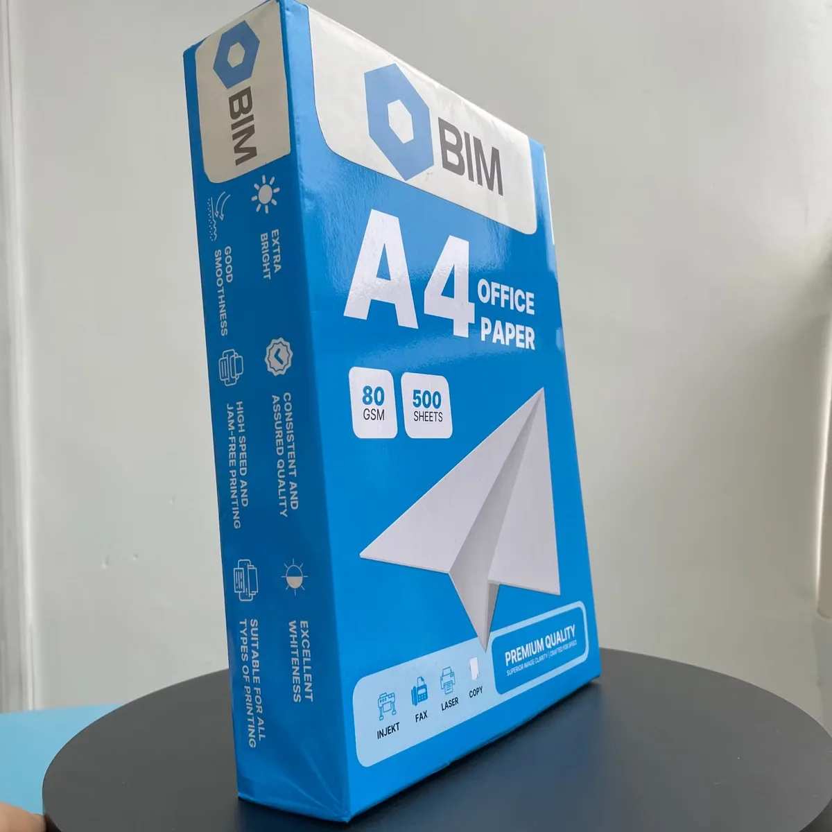 Оптовая дешевая высококачественная A4 копировальная белая 70/80GSM белая антивспененная печатная бумага