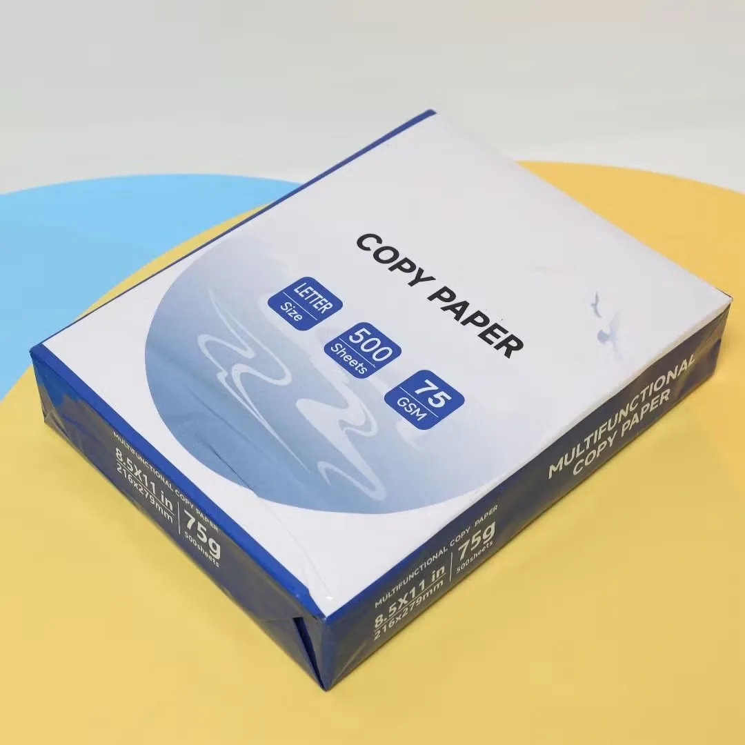 Премьер Китая 100% Импортированная древесная масса A4 80GSM 8.5*14 Лазерный струйный принтер Копир Принтер Бумага для печати
