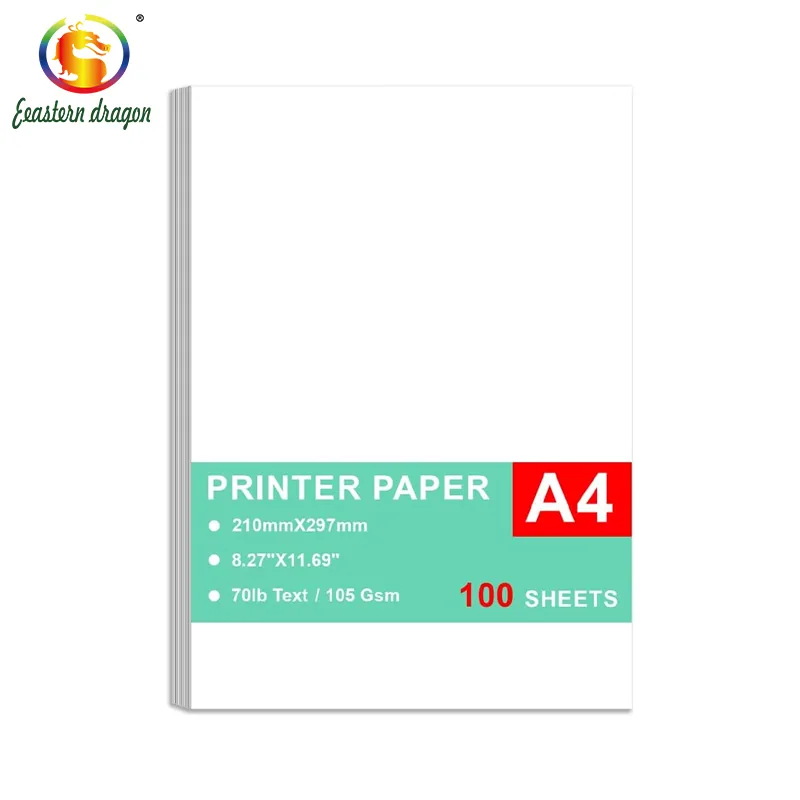 Горячая распродажа бумага высшего качества A4 70GSM 75GSM 80GSM