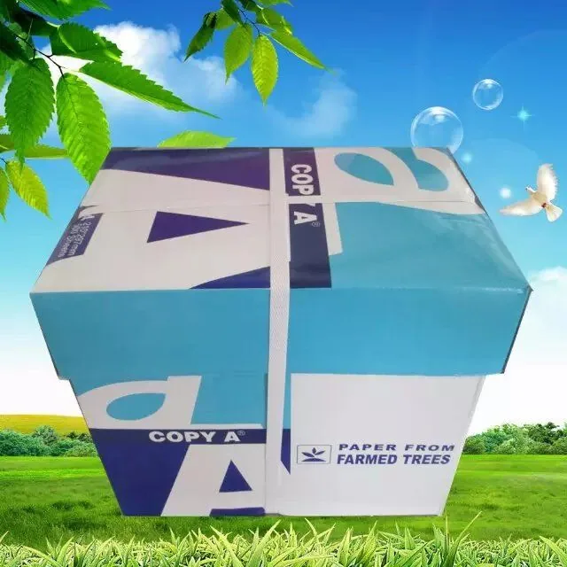100% Древесная целлюлоза Двойная 75GSM A4 Копировальная бумага для офисной печати