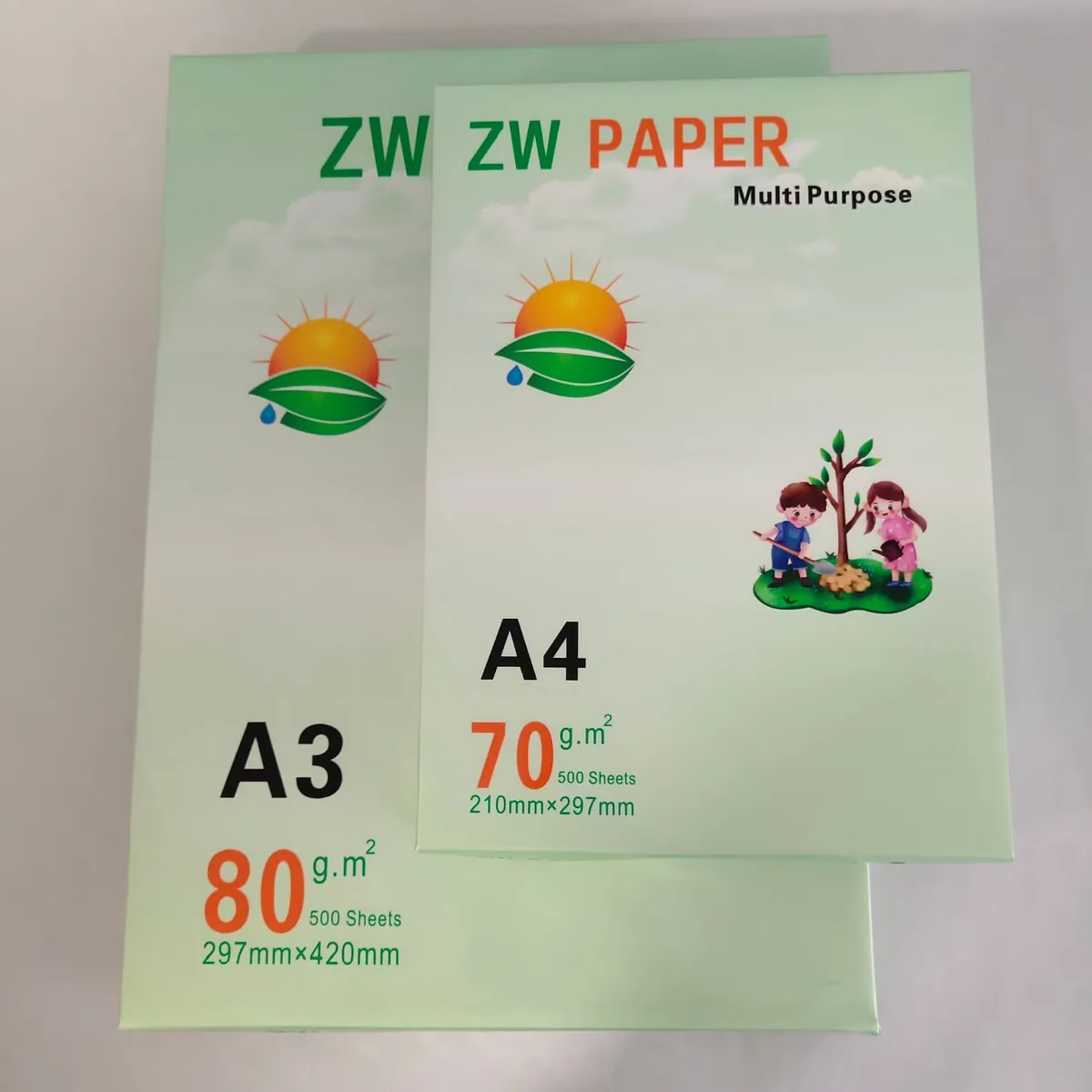 Оптовая A4 Размер 80GSM 75GSM Копировальные бумаги Письмо Юридический A3