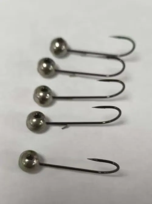 1.8g-28g Джиг-головки с шаровидным крючком из вольфрама