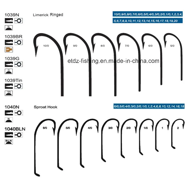 Крючки для карповой рыбалки Aberdeen Competition Hooks O’Shaughnessy Sea Sproat