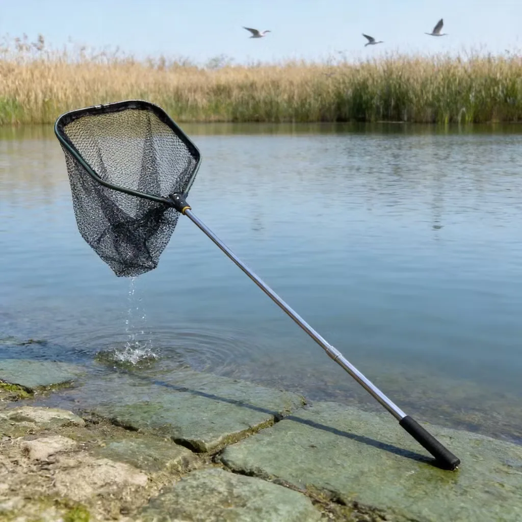 Производитель 78cm Бесплатное расширение консолидированного нейлонового волокна портативная ручная рыболовная сеть