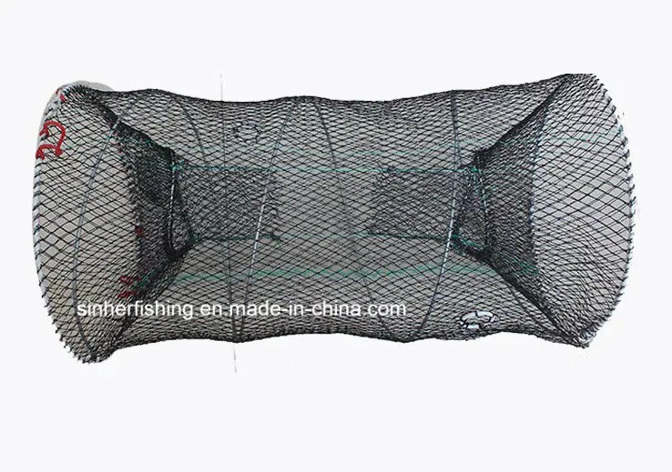 Сильная складная 30cmx60cm рыболовная клетка ловушка для лобстеров ловушка для крабов