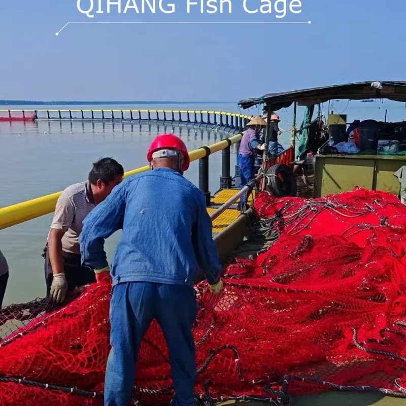 Плавающая сетка из HDPE против волн для открытой воды с вариантами индивидуальной толщины