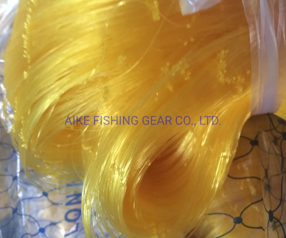 Рыбный промысел Monofilament Net, желтый цвет, двойных узлов, без пробуксовки, сверхмощные качества и более дешевую цену.