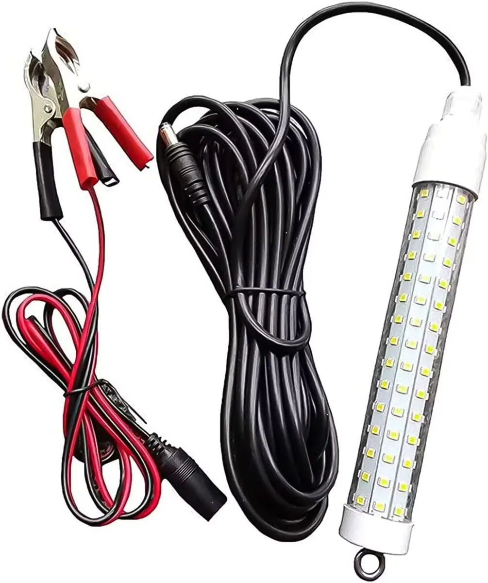 Подводный фонарь для рыбалки с LED подсветкой, погружаемый приманка для ночной рыбалки