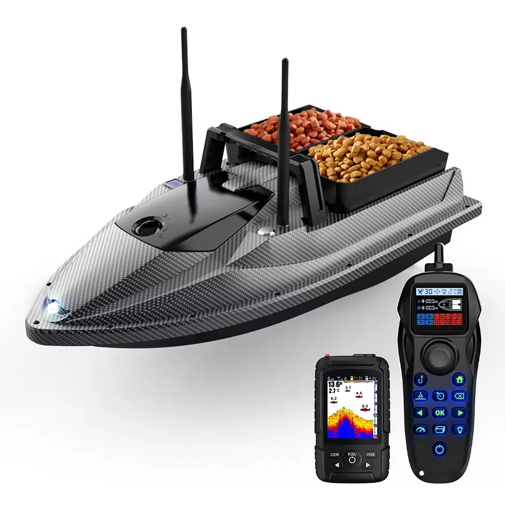 Флайтек V600PRO 4 Рыболовные зоны 200 GPS позиции Двухэнергетический электрический лодочный эхолот для рыбалки Морской сонар для поиска рыбы GPS