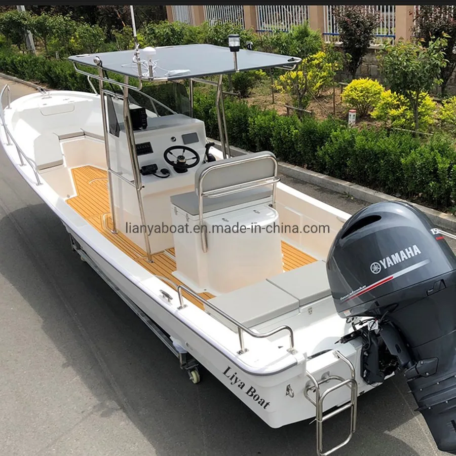 Лия Фибергласовая Рыболовная Лодка 25FT Китайские Пангасовые Лодки