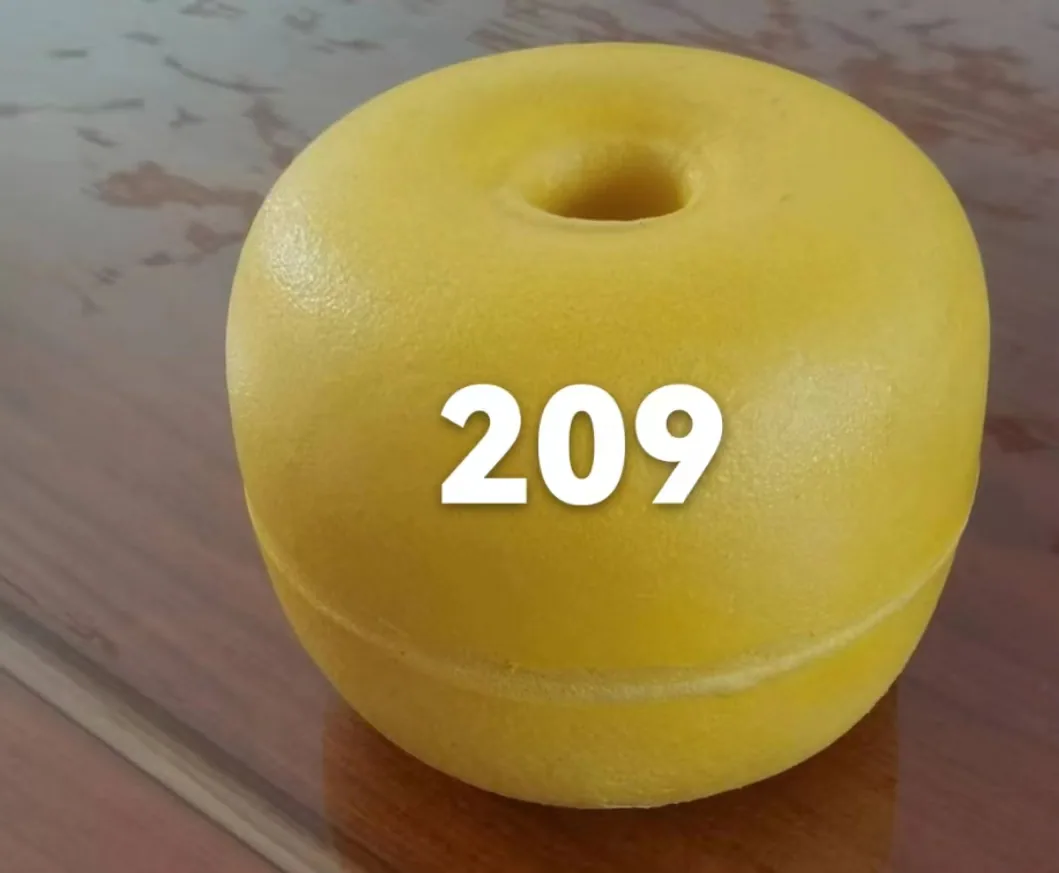 209 ПВХ желтые пенопластовые поплавки для рыбалки