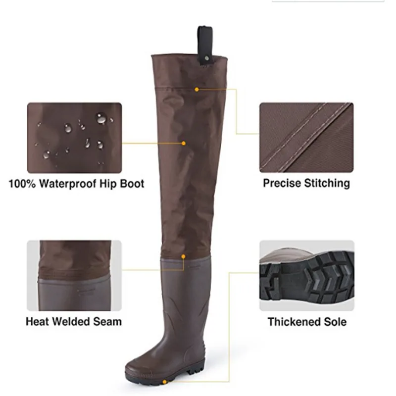 Hip Waders промысел одежда водонепроницаемая Wader продаж с возможностью горячей замены