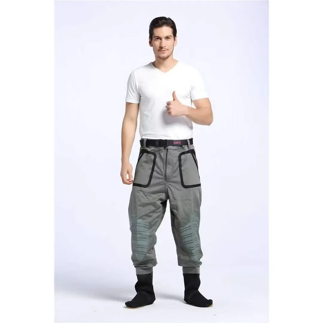 Нейлоновые Дышащий талии Wader Fly рыболовных