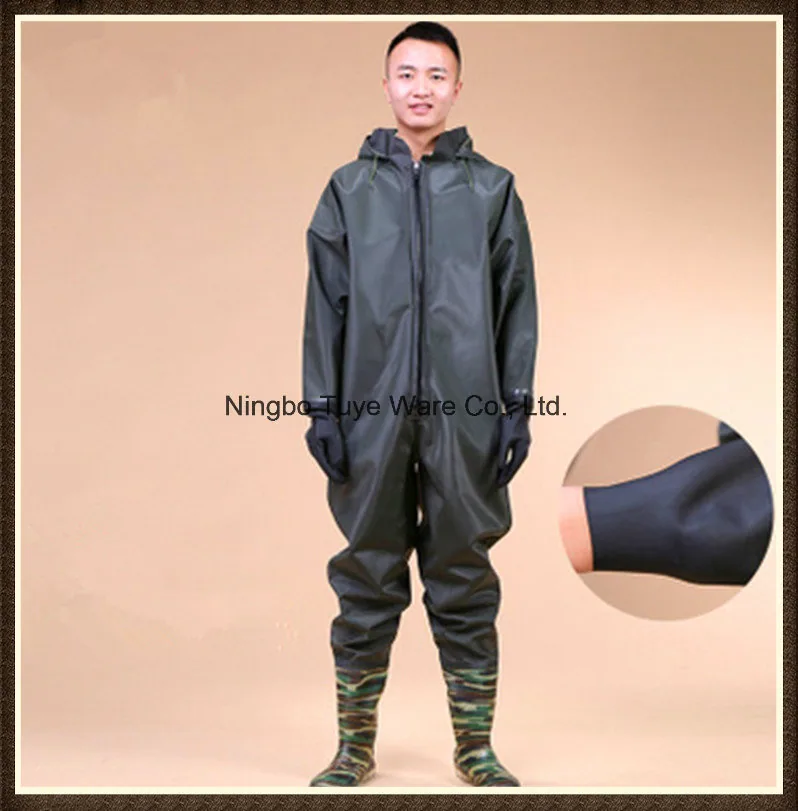 70 шелковых вязки тела водой брюки Wader грудной клетки