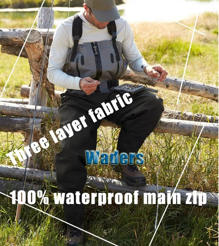 Водонепроницаемые дышащие брюки-шездоки Premium Gear Dry Apparel Wet-Suit Рыбы и охота воды Спорт мужчины кулики