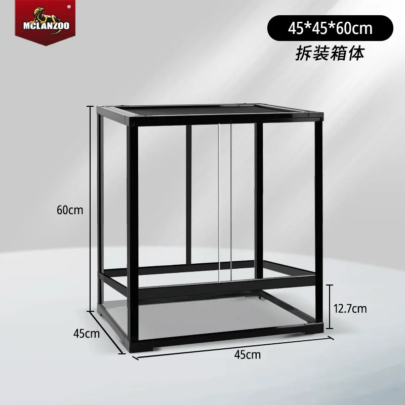 Мкланзоо 25gal 92L Танк для рептилий со стеклянными стенками, индивидуальные продукты для обитания рептилий