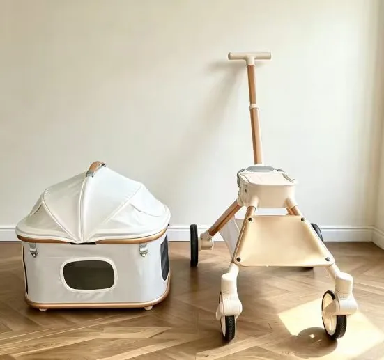 Съемная корзина для домашних животных, коляска для животных, складывающаяся одной рукой, алюминиевая для домашних животных Trolleya820