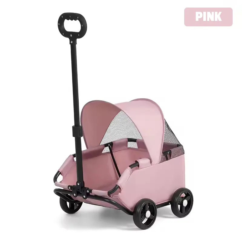 Питомец и корзина для покупок из 4-Wheel оксфордского материала для собак и кошек