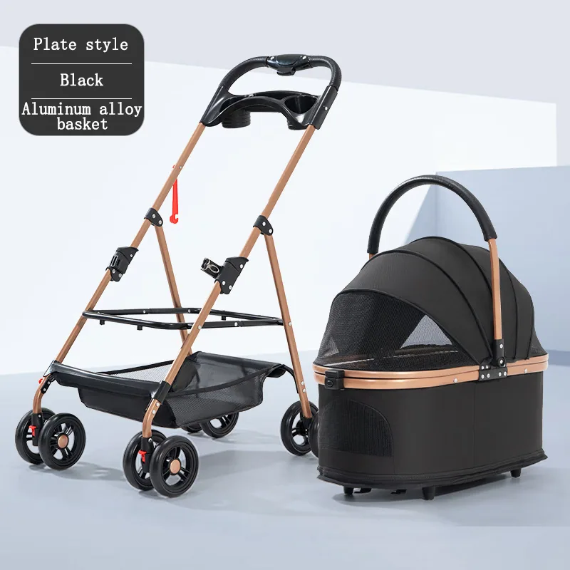 Складная уличная собачья тележка в индивидуальных цветовых вариантах от Bentu