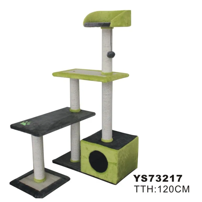 Высокий кошачий домик (YS73217)