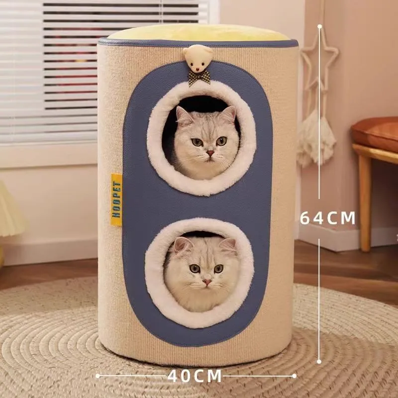 Вертикальный кошачий скребок, кошачья пещера, многоотверстная кошачья укрытие, товары для домашних животных