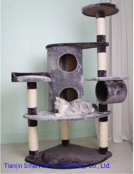 Оптовые игрушки для кошек, замок, домик для кошек