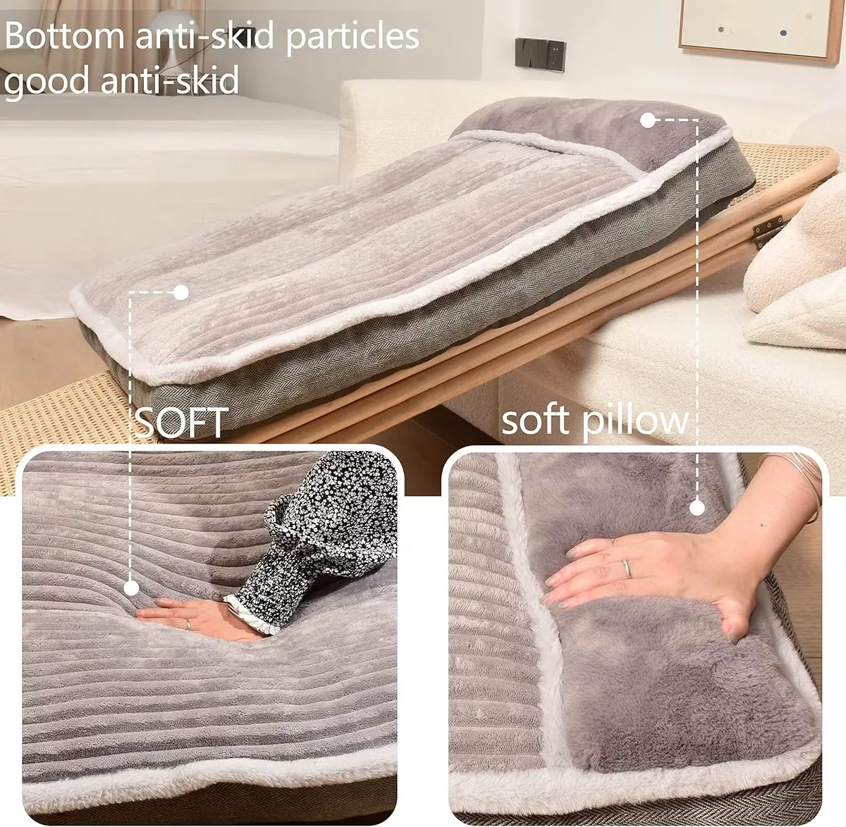Кровать для домашних животных из мемори-фома, washable в машине
