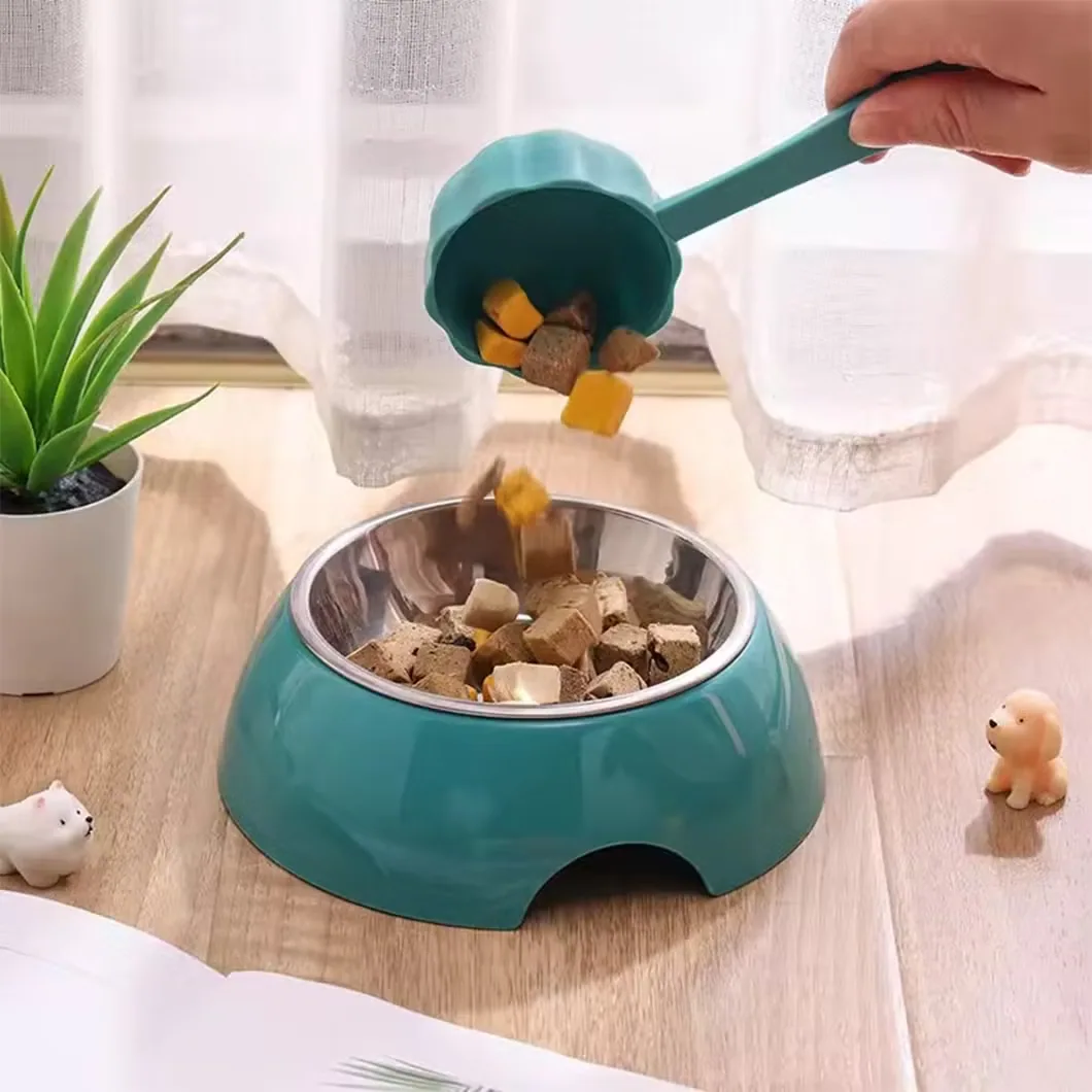 Портативная двойная чаша для корма для собак из нержавеющей стали с detachable, нескользящая