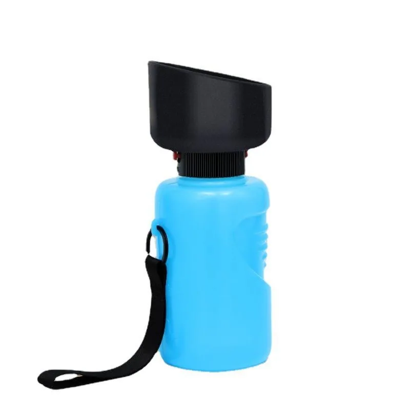 Портативная 650ml уличная бутылка для воды для домашних животных для путешествий