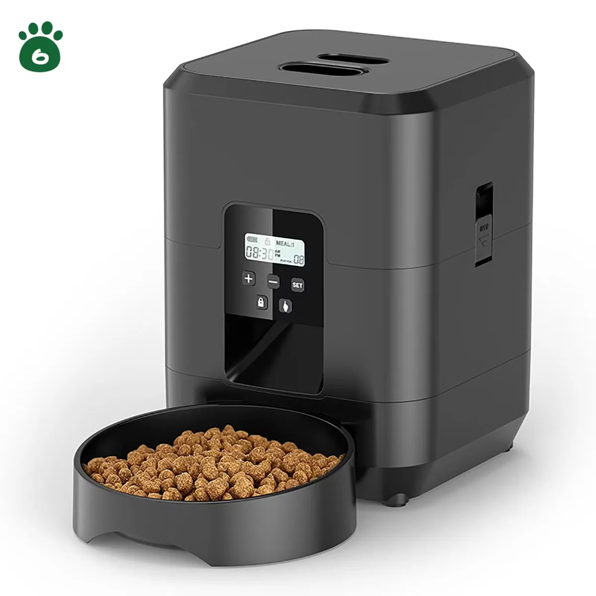 2L/67.63oz Умный кормушка для домашних животных Автоматическая кормушка для собак Медленная кормушка Таймер автоматический диспенсер для корма для кошек Автоматическая кормушка для кошек Собачьи