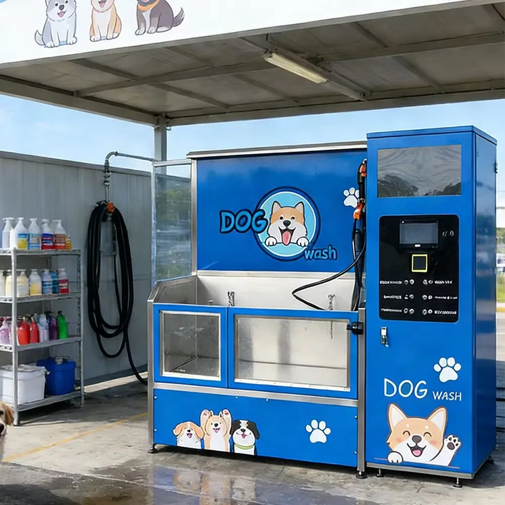 Киоск для мытья собак на улице Pat Pet, работающий на монетах, станция для чистки домашних животных, машина для мытья собак на распродаже
