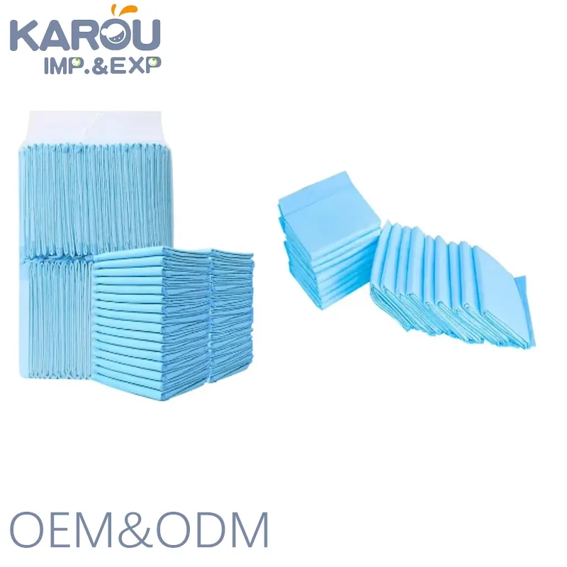 Одноразовые пеленки для домашних животных, защищенные от протечек 5-Layer Пеленки для дрессировки собак
