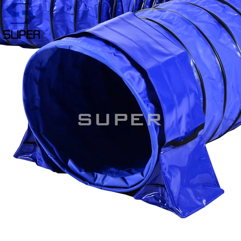 600mm 24inch Открытый ультрафиолетостойкий туннель для дрессировки собак