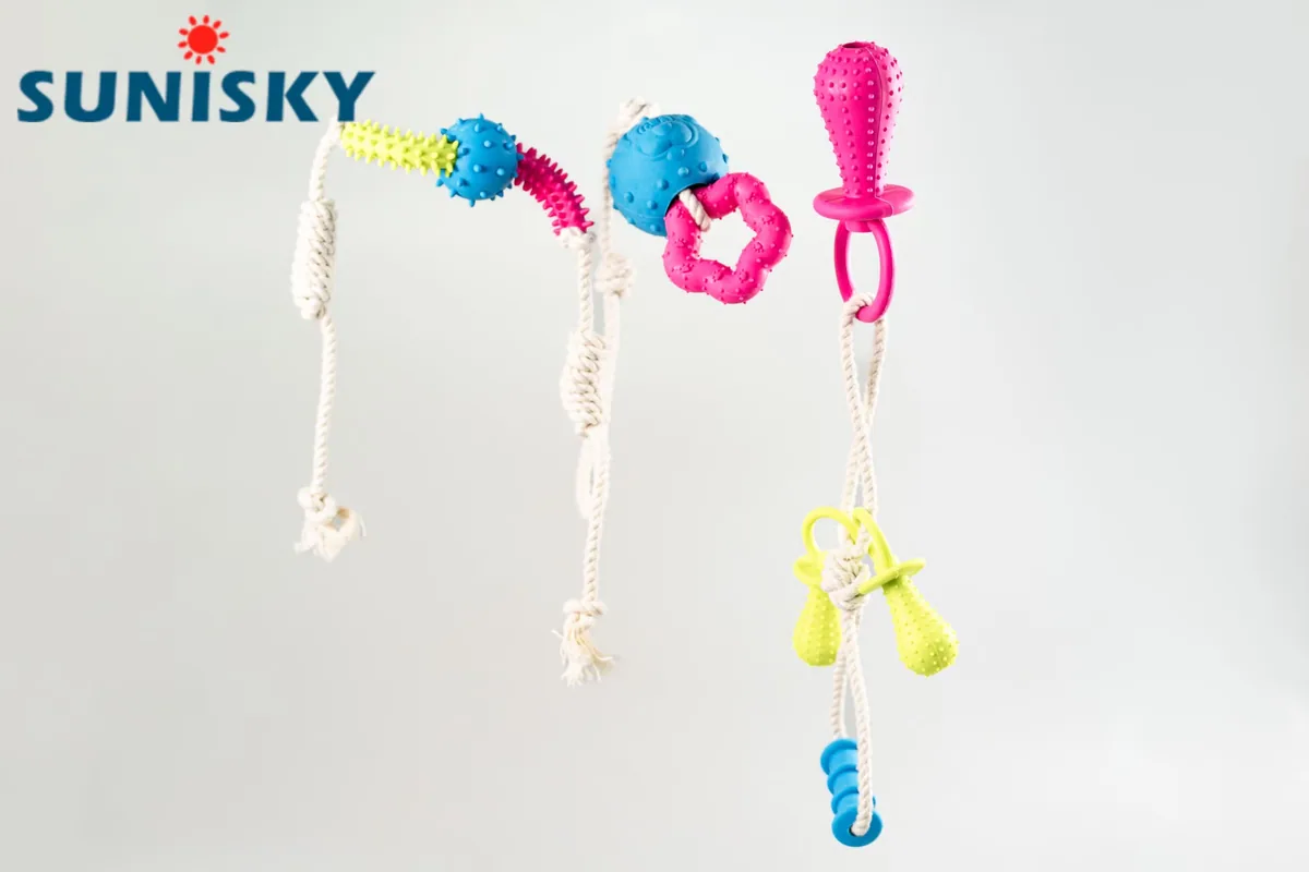 Игрушка для собак из хлопковой веревки, интерактивная, устойчивая к укусам, игрушка для жевания собак