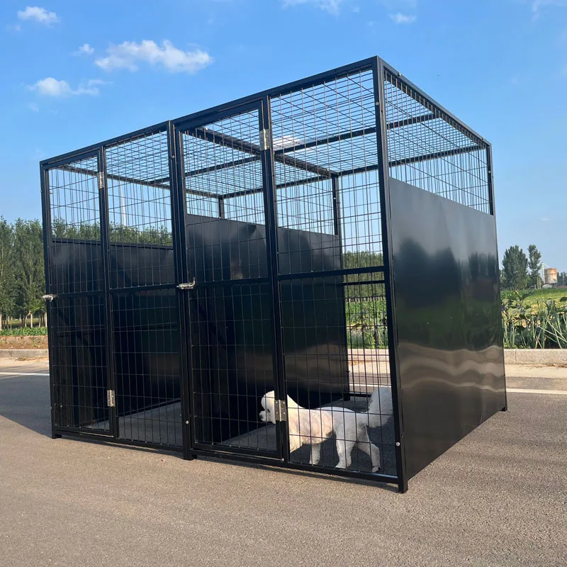 Прочный уличный 4 ФТ X 8 ФТ сварной проволочный вольер для собак на улице