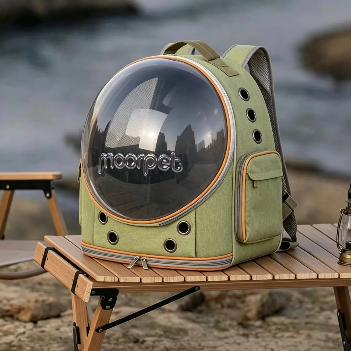 Рюкзак для домашних животных в виде капсулы Lightweight Gre для маленьких кошек и собак для выездов на природу
